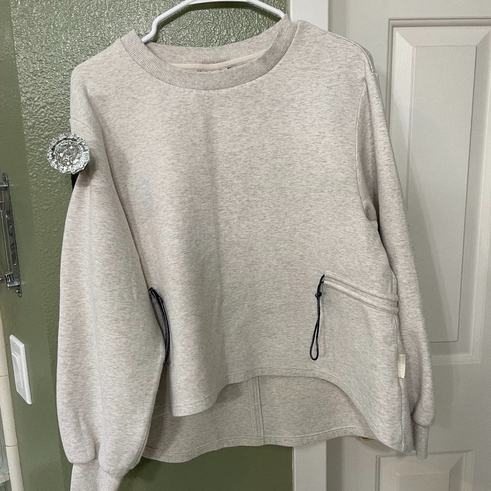 VARLEY High-Low Sweatshirt, Size S